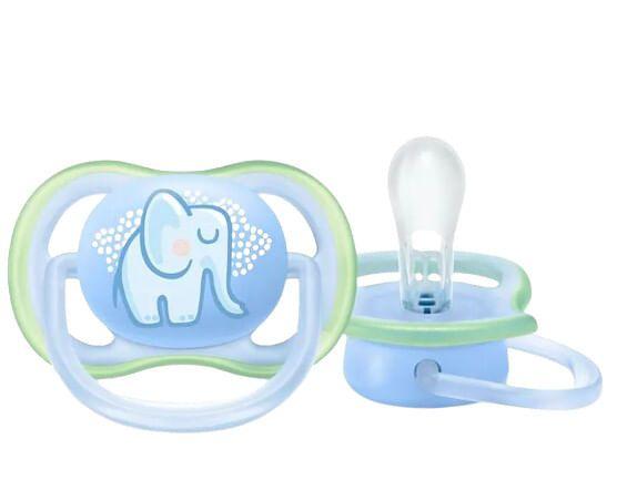 Imagem de Chupeta ultra air - elefante - 0-6 meses  scf086/01 - avent 