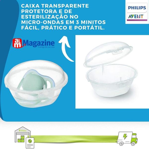 Imagem de CHUPETA ULTRA AIR ELEFANTE 0-6M SCF086/01 Philips Avent