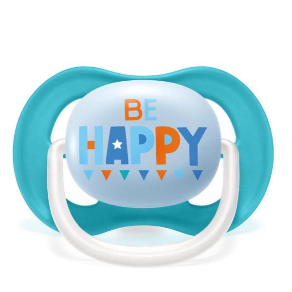 Imagem de Chupeta Ultra Air Tartaruga Be Happy 6-18M - Philips Avent