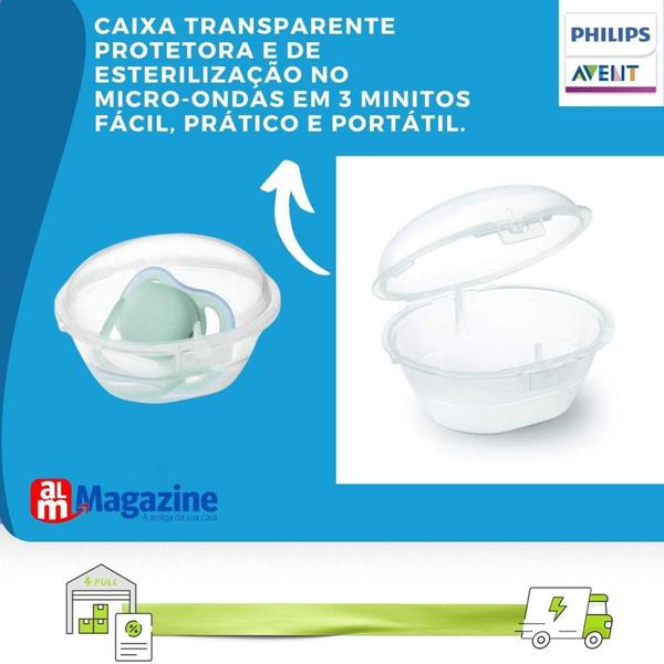 Imagem de Chupeta Ultra Air Unitaria Menina Balões 6-18M SCF081/08 Philips Avent