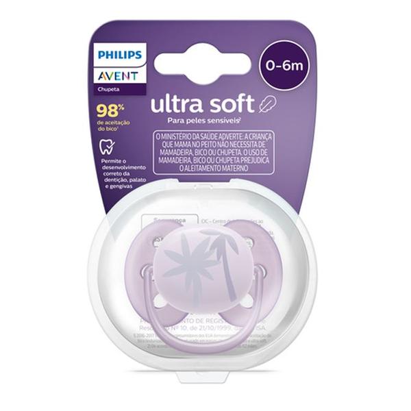 Imagem de Chupeta Ultra Soft 0-6 Meses Menino Menina - Philips Avent