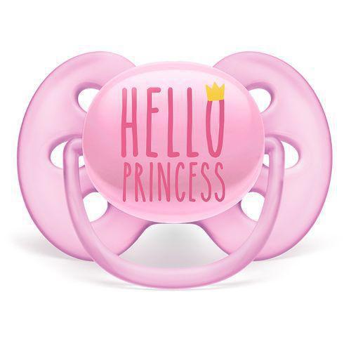 Imagem de Chupeta ultra soft unitaria princess 6-18m philips avent