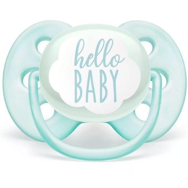 Imagem de Chupeta Ultrasoft 0-6m Hello Baby 1und Philips Avent