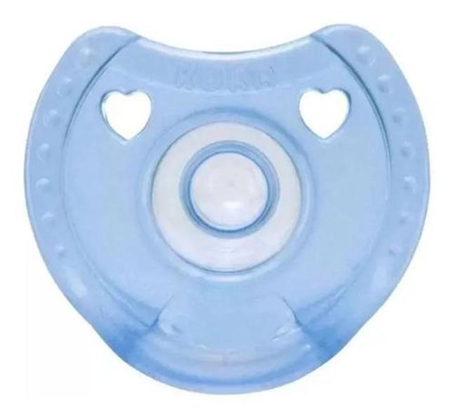 Imagem de Chupetas Silicone Soft Comfort Kit 2 Un. Fase 2 Azul - Kuka