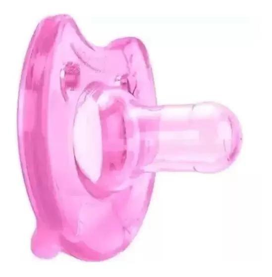 Imagem de Chupetas Silicone Soft Comfort Kit 2 Un. Fase 2 Rosa - Kuka