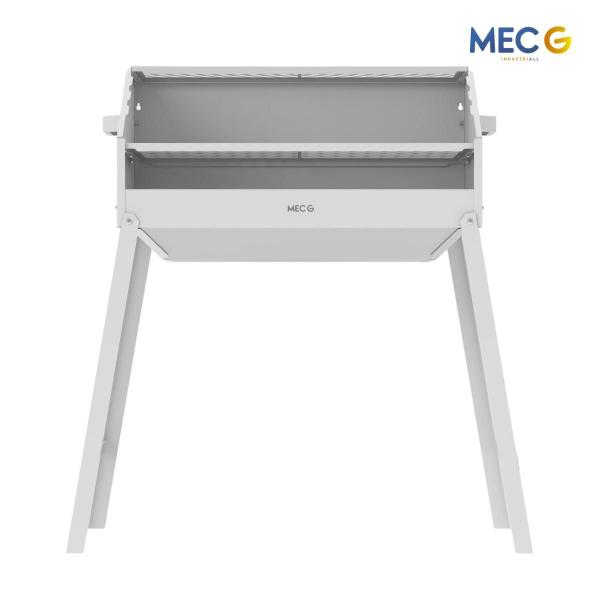 Imagem de Churrasqueira A Carvão Angus Grill Inox 430 65X40Cm Mec G