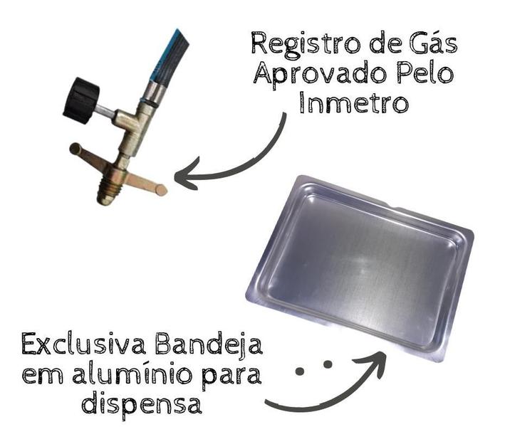 Imagem de Churrasqueira A Gas Portátil Grill Com 4 Queimadores