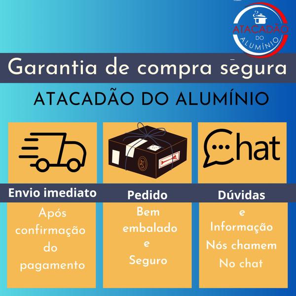 Imagem de Churrasqueira de alumínio /tamanho m + linha PREMIUM