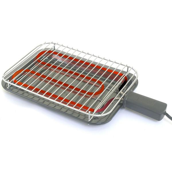 Imagem de Churrasqueira Elétrica 110v Grill Média Portátil Esmaltada