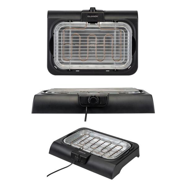 Imagem de Churrasqueira Elétrica Grelha Grill Portátil 1800W 220v/110v