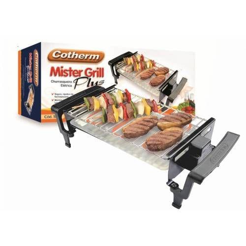 Churrasqueira Elétrica Mister Grill Plus 2351 220V Cotherm Imagem de Churrasqueira Elétrica Mister Grill Plus 2351 220V Cotherm