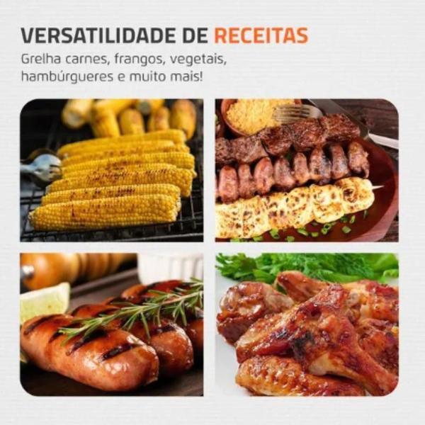 Imagem de Churrasqueira elétrica pratic steak & grill ii ch-07 127v mondial