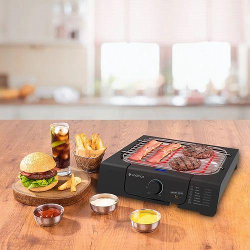 Imagem de Churrasqueira Elétrica Short Grill Grl805 Preta Cadence Cor Preto 110v