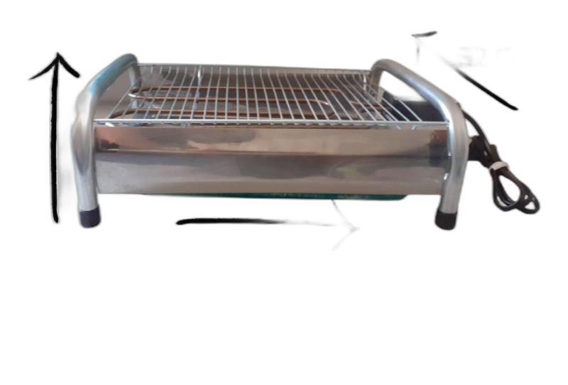 Imagem de Churrasqueira Elétrica Tok Grill Light Ll Prateada 220V