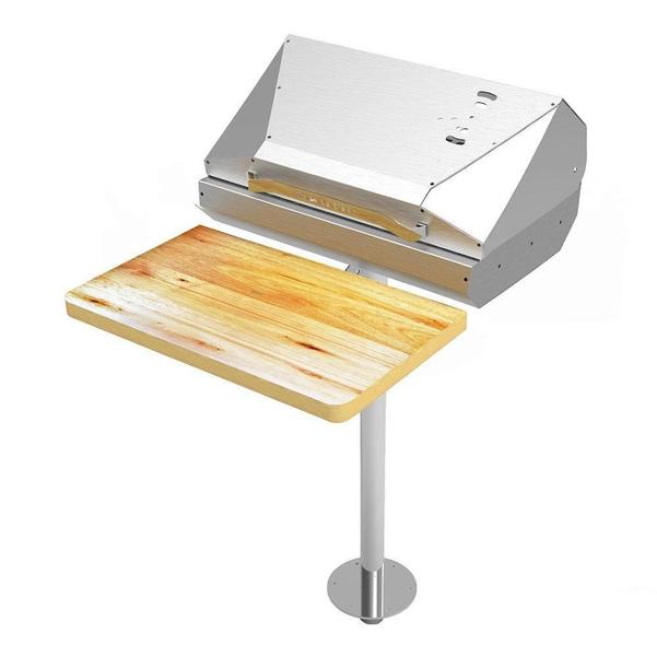 Churrasqueira Náutica Para Lancha Barco Aço Inox Mesa Apoio - Saro Imagem de Churrasqueira Náutica Para Lancha Barco Aço Inox Mesa Apoio