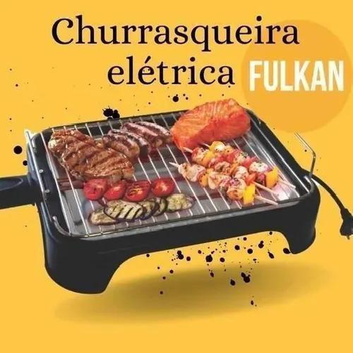 Imagem de Churrasqueira Pequena Portátil Elétrica Fulkan 220V