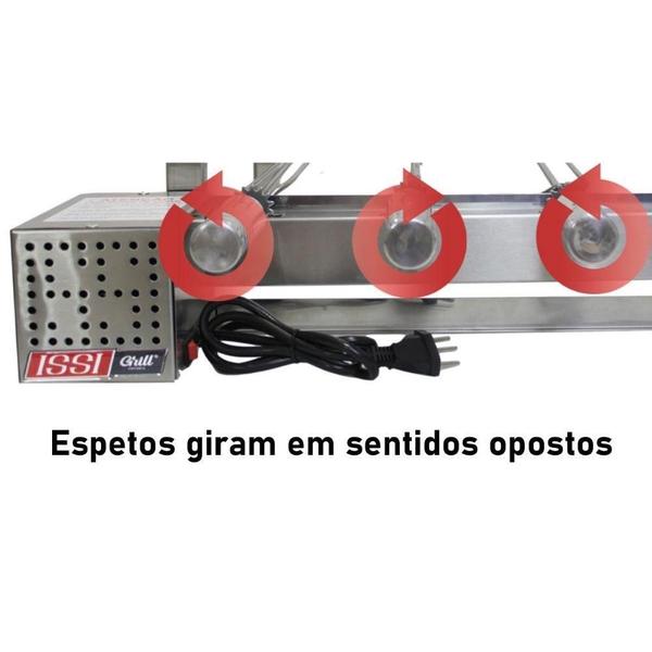 Imagem de Churrasqueira Portátil Grill Giratório 5 Espetos Issi Grill