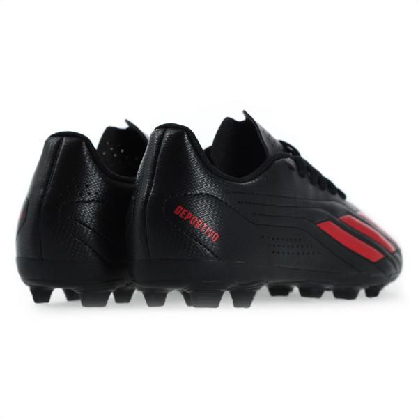 Imagem de Chuteira Adidas Campo Deportivo II FxG J Preto e Vermelho - Infantil