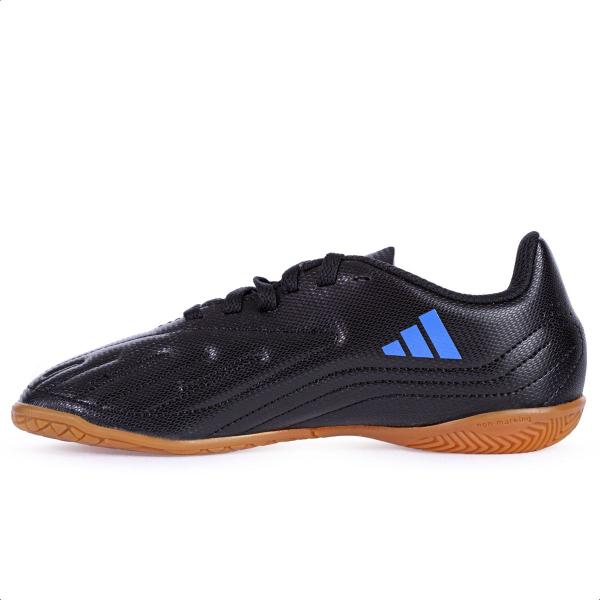 Imagem de Chuteira Adidas Futsal Deportivo II JR Preto e Azul - Infantil