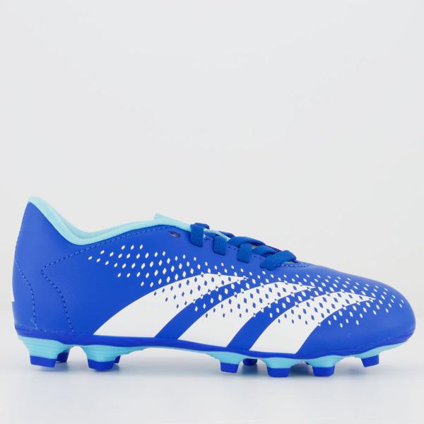 Imagem de Chuteira Adidas Predator Accuracy 23.4 FxG Campo Juvenil Azul