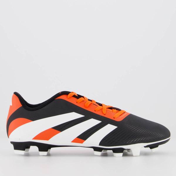 Imagem de Chuteira Adidas Predator Artilheira 24.5 FG Campo Preta e Vermelha