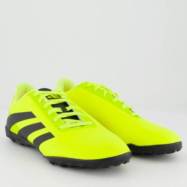 Imagem de Chuteira Adidas Predator Artilheira 24 TF Society Amarela e Preta