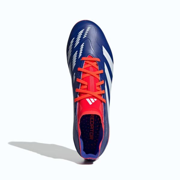 Imagem de Chuteira Adidas Predator League Campo Azul Vermelho - Masculina