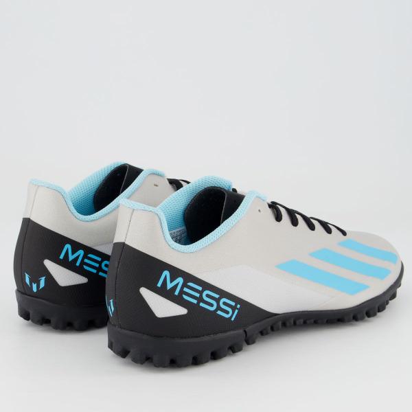 Imagem de Chuteira Adidas X Messi Crazyfast TF Society 23.4 Prata