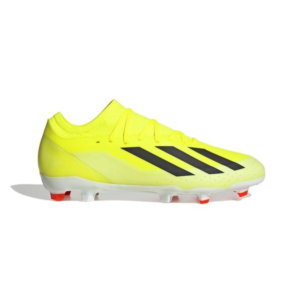 Imagem de Chuteira Campo Adidas X Crazyfast League Cor: Amarelo Fluorescente - Tamanho: 42