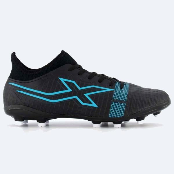 Imagem de Chuteira Campo Oxn Velox 4 Neo Masculina - Preto e Azul