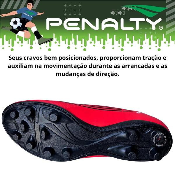 Imagem de Chuteira Campo Penalty Líder Y-3 Lançamento Tênis Masculina de Futebol Trava Fixa Alta Costurada 214248