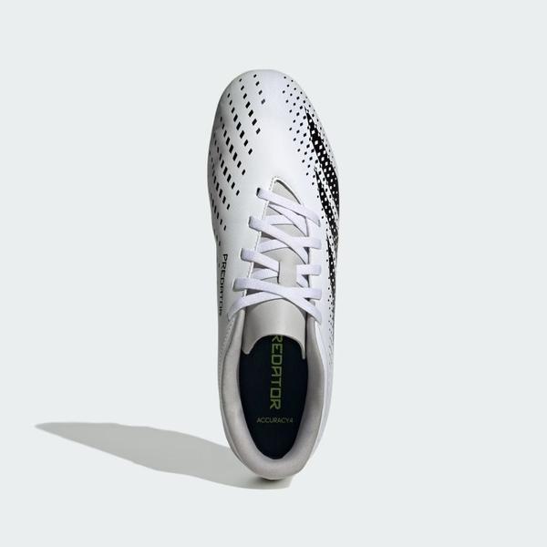 Imagem de Chuteira Campo Unissex Adidas Predator Accuracy.4 Branco E Verde