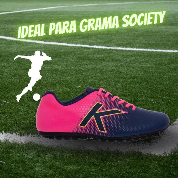 Imagem de Chuteira Confortavel Duravel Para Futebol Jogo Kelme Society