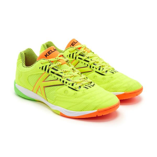 Imagem de Chuteira de Futsal Indoor Copa Kelme Masculina Verde Limão