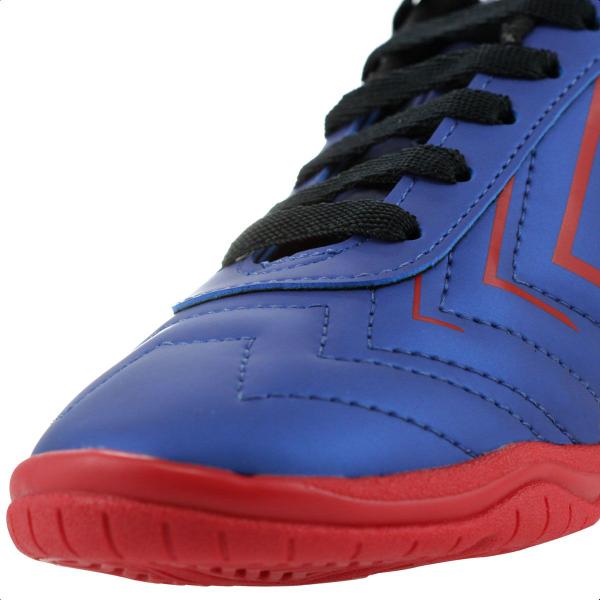 Imagem de Chuteira Dray Futsal 304 Marinho e Vermelho - Masculina