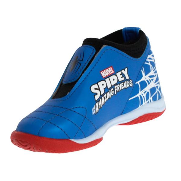 Imagem de Chuteira Dray Futsal 4403 Marvel Homem Aranha Azul - Infantil