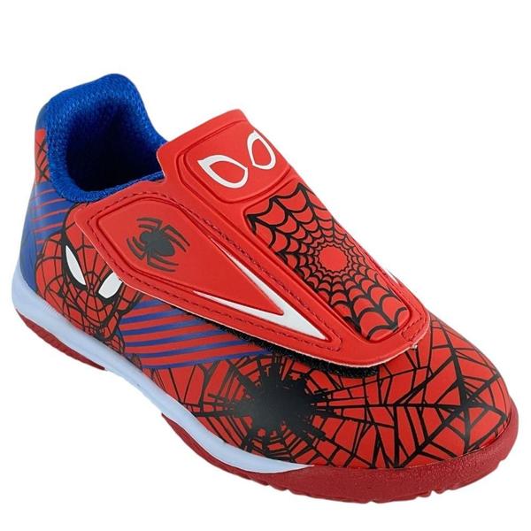 Imagem de Chuteira Dray Marvel Futsal Homem Aranha Infantil