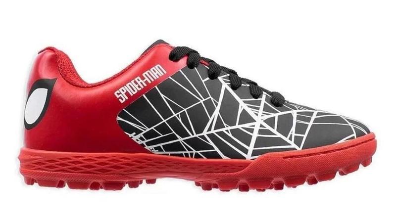 Imagem de Chuteira Dray Marvel Homem Aranha Society Infantil Masculino - 4060