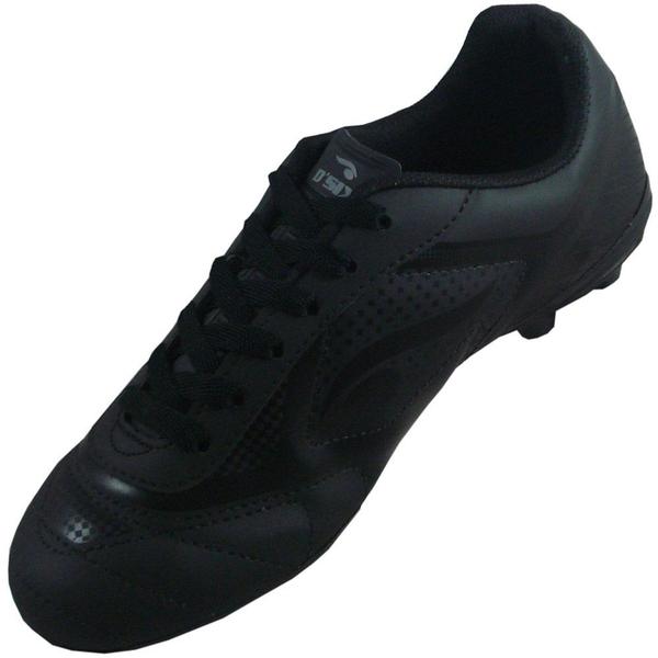 Imagem de Chuteira Dsix 6208 Preto/preto