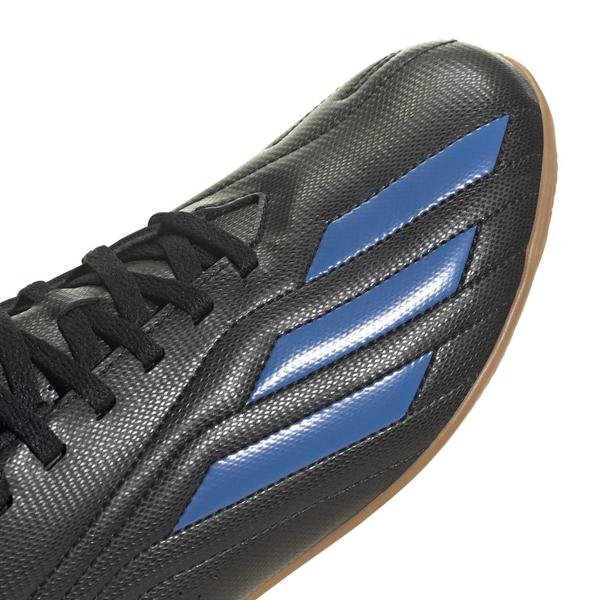 Imagem de Chuteira Futsal Adidas Deportivo II Cor: Preto E Azul - Tamanho: 43