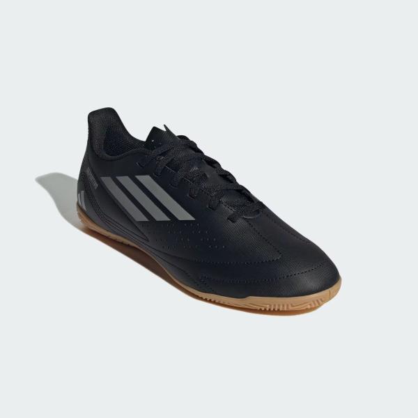 Imagem de Chuteira Futsal Adidas Deportivo III + Meião Adidas Branco