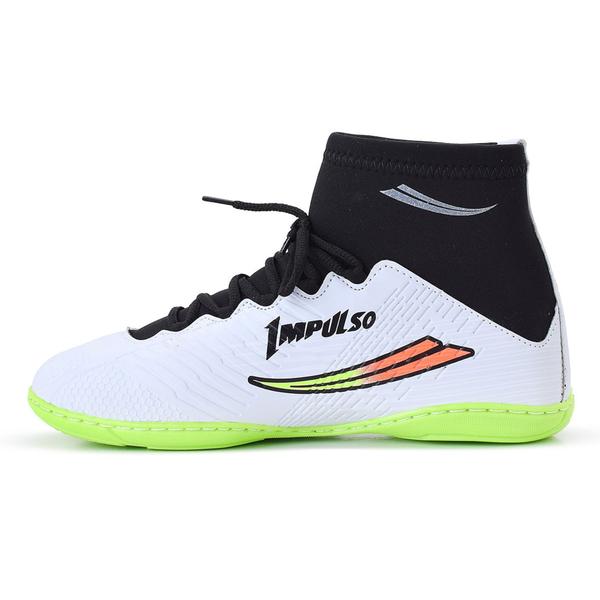 chuteira futsal botinha - impulso Imagem de chuteira futsal botinha