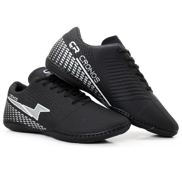 Chuteira Futsal Cronos Original Resistente Adulto Infantil Masculina Imagem de Chuteira Futsal Cronos Original Resistente Adulto Infantil Masculina