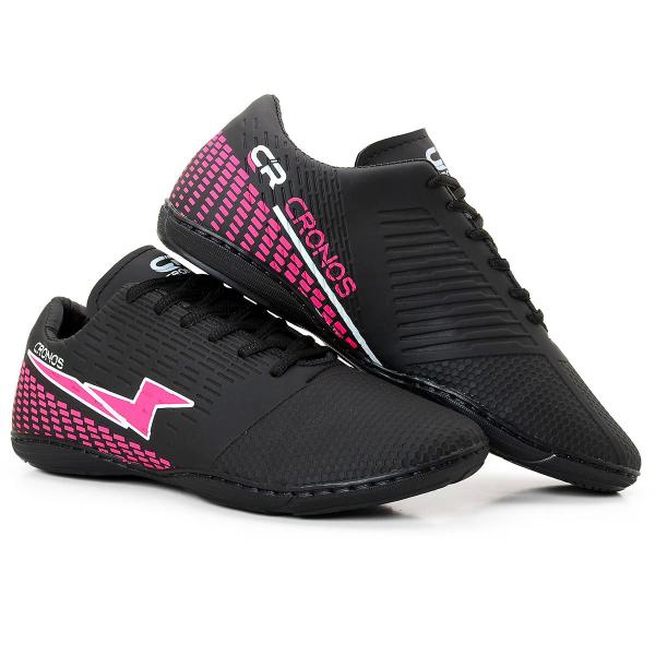 Chuteira Futsal Cronos Original Resistente Adulto Infantil Masculina Imagem de Chuteira Futsal Cronos Original Resistente Adulto Infantil Masculina