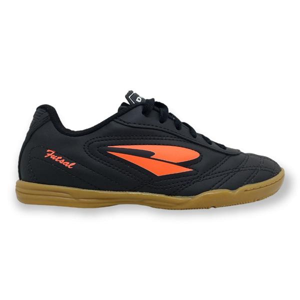 Imagem de Chuteira Futsal Dray Ref. 802 Preto/Laranja