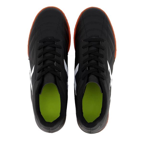 Imagem de Chuteira Futsal Oxn Player 3 Masculina - Preto e Laranja