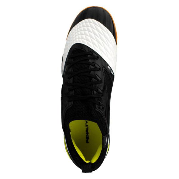 Imagem de Chuteira Futsal Penalty Max 1000 Ecoknit - Preto e Amarelo