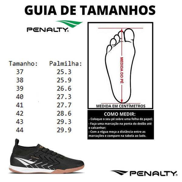 Imagem de Chuteira Futsal Quadra Solado Borracha  Storm Y-3 Penalty