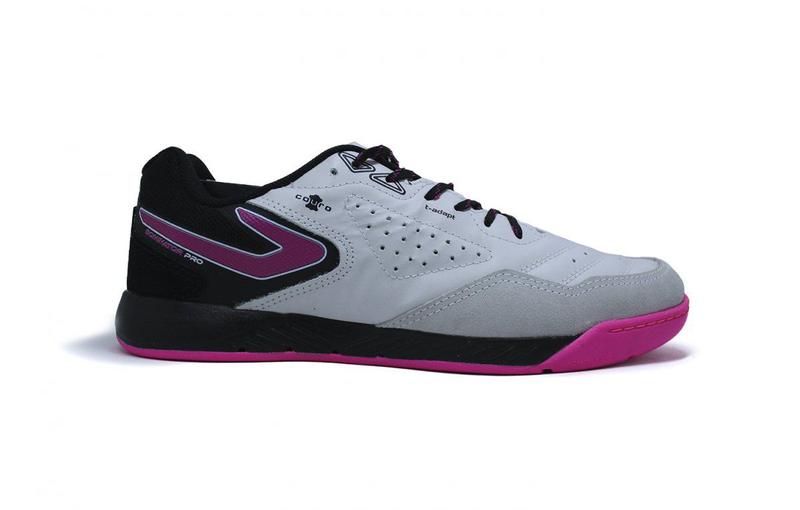 Chuteira futsal Topper Dominator Pro V - unissex - preto e rosa Imagem de Chuteira futsal Topper Dominator Pro V - unissex - preto e rosa