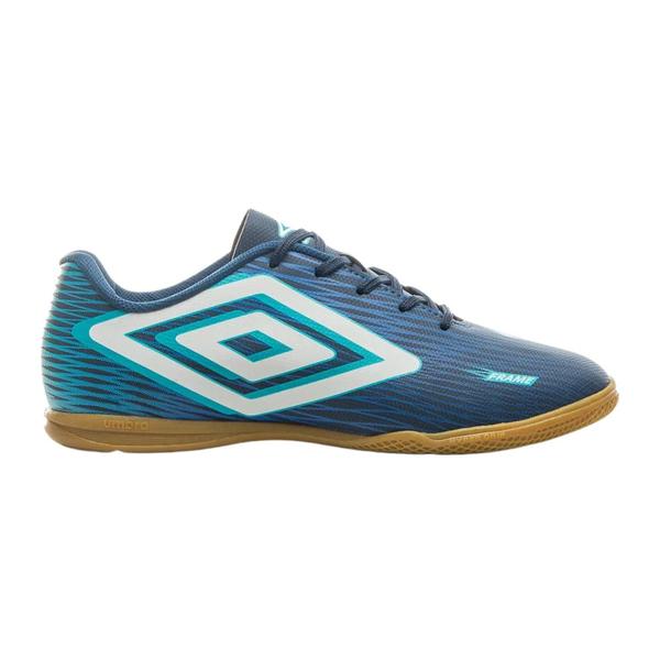 Imagem de Chuteira Futsal Umbro Frame Marinho e Azul - Masculino